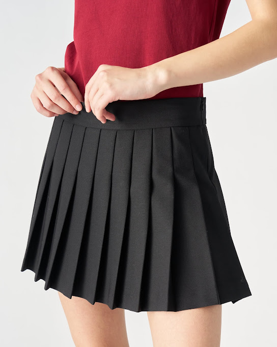 Suoli Mini Gonna Plisse