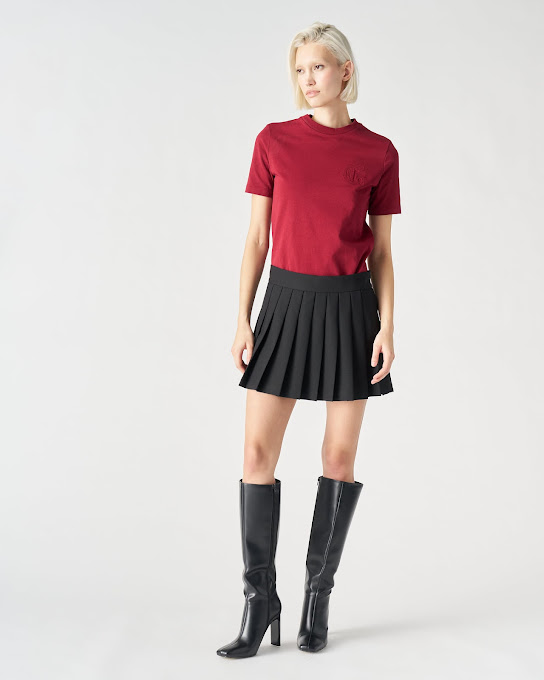 Suoli Mini Gonna Plisse