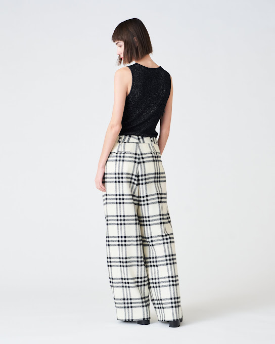 Suoli Pantalone Check C/pences