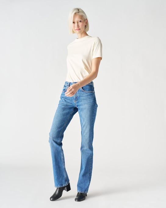 Suoli Pantalone Denim Flared Edna