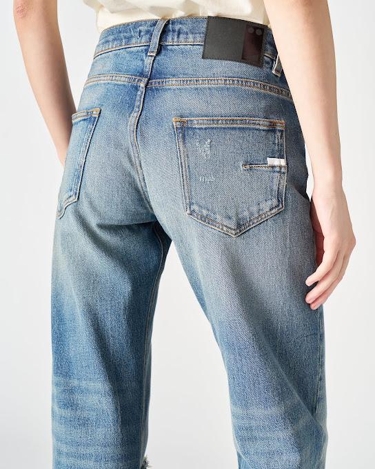 Suoli Pantalone Denim Low Rise Zoe