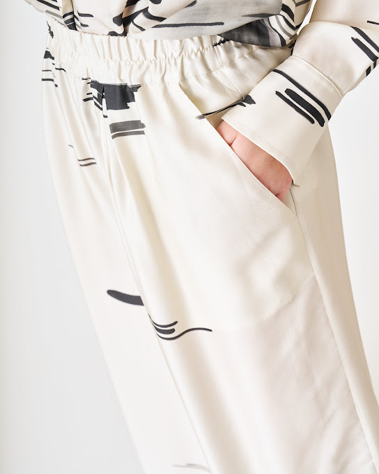 Suoli Pantalone Elastico Stampato