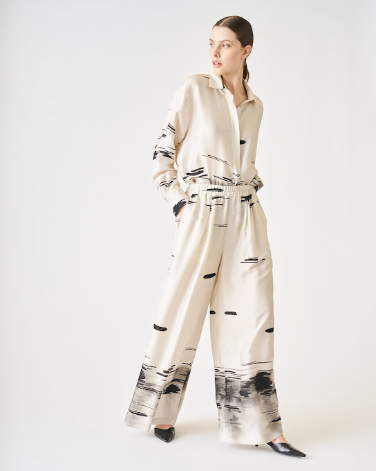 Suoli Pantalone Elastico Stampato