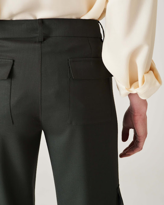 Suoli Pantalone Lana Tasconato