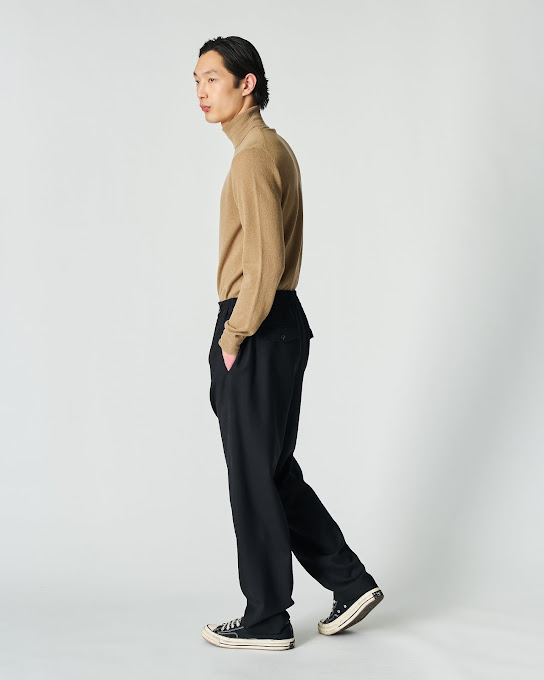 Suoli Pantalone Pura Lana Elastico