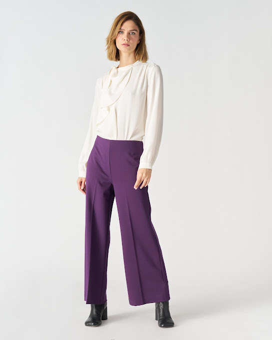 Suoli Pantalone Svasato Corto