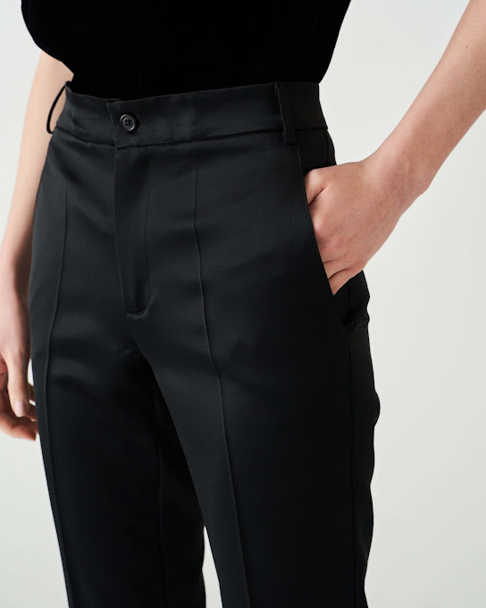 Suoli Pantalone Zampetta Raso Lana