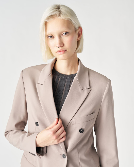 Suoli Tailleur Doppio Petto