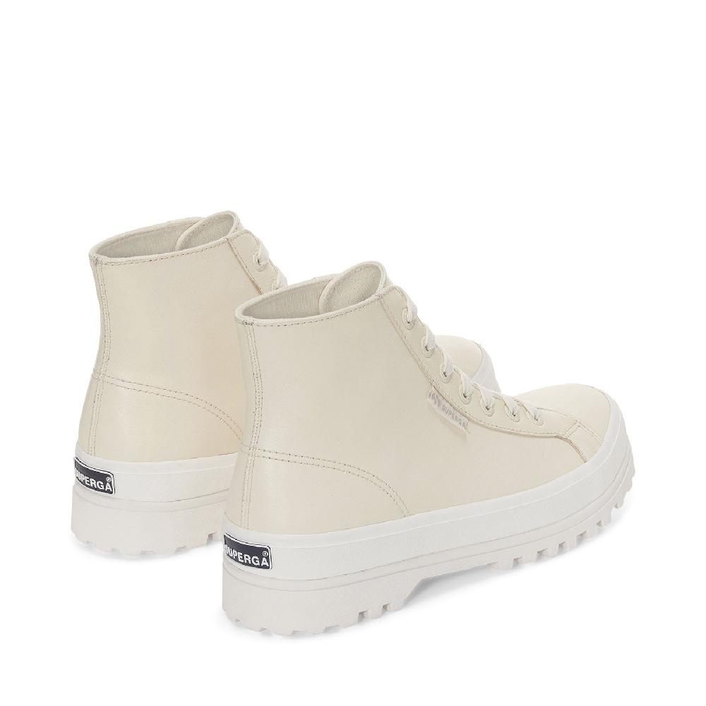 Superga 2341 ALPINA NAPPABEIGE NATURAL TOTAL-MATTE-F AVORIO