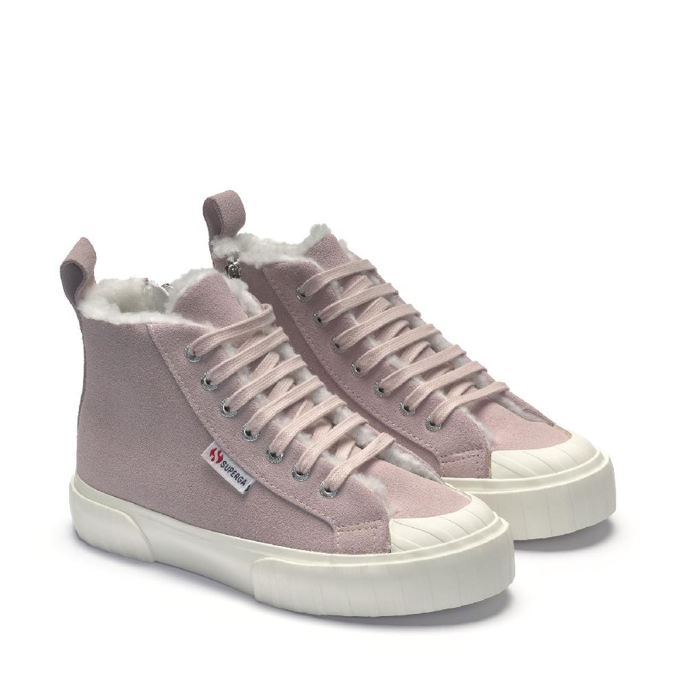 Superga 2696 KIDS STRIPE SUEDEVIOLET HUSHED-FAVORIO