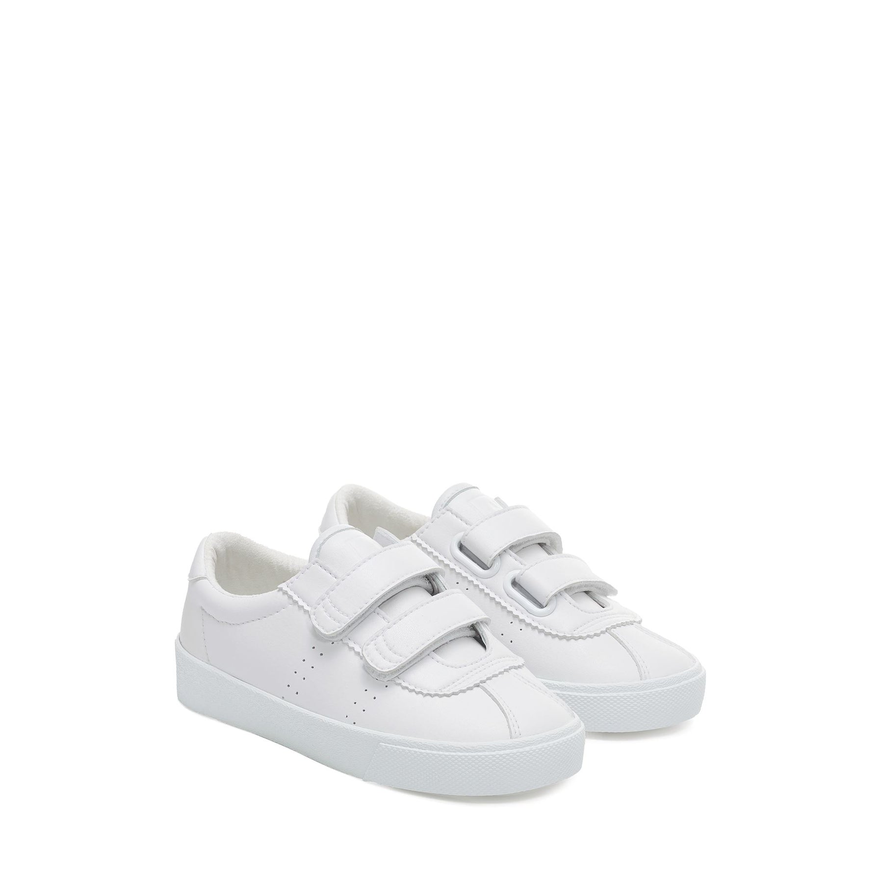 Superga 2843 KIDS CLUB S STRAPS VEGAN MATERIALTOTAL WHITE