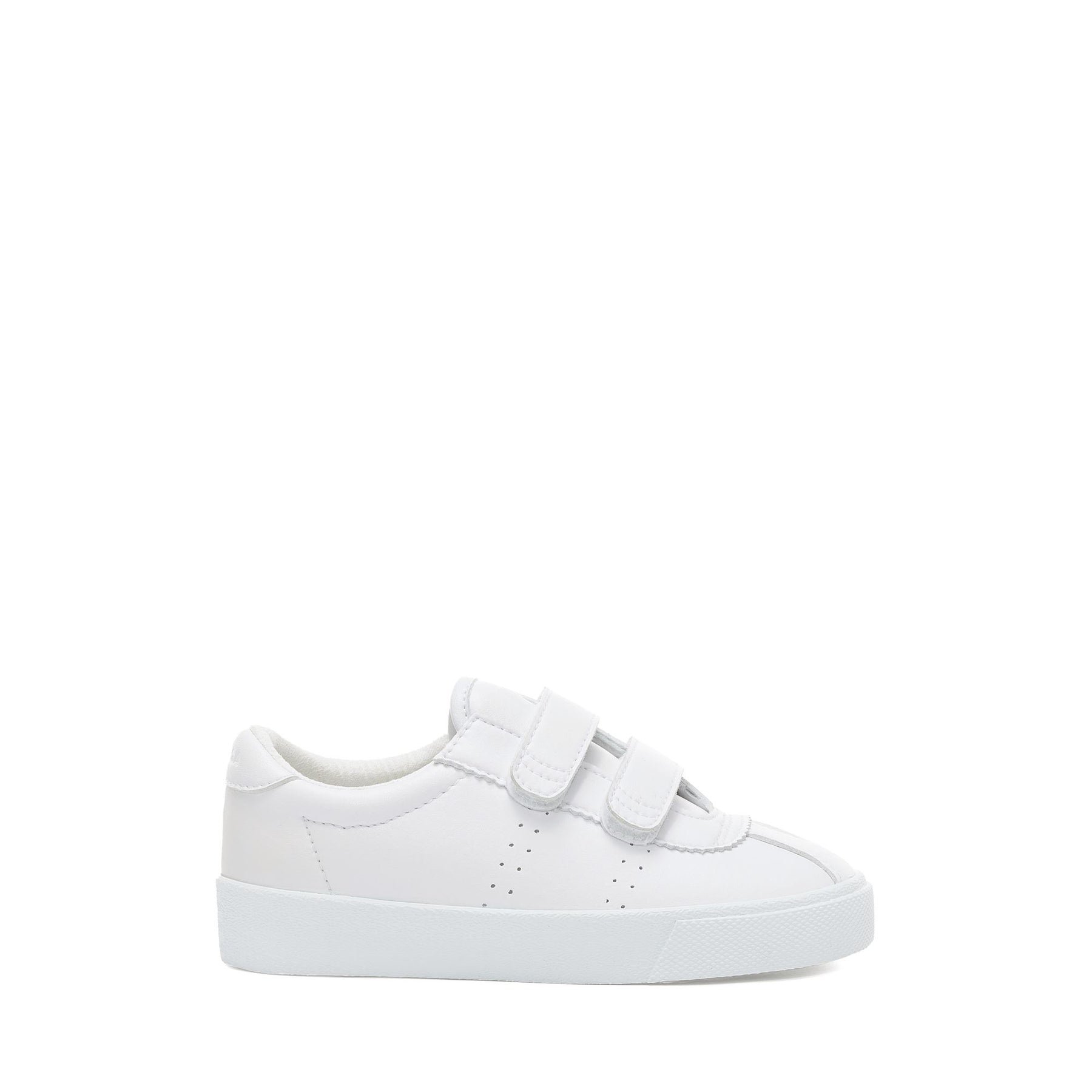 Superga 2843 KIDS CLUB S STRAPS VEGAN MATERIALTOTAL WHITE