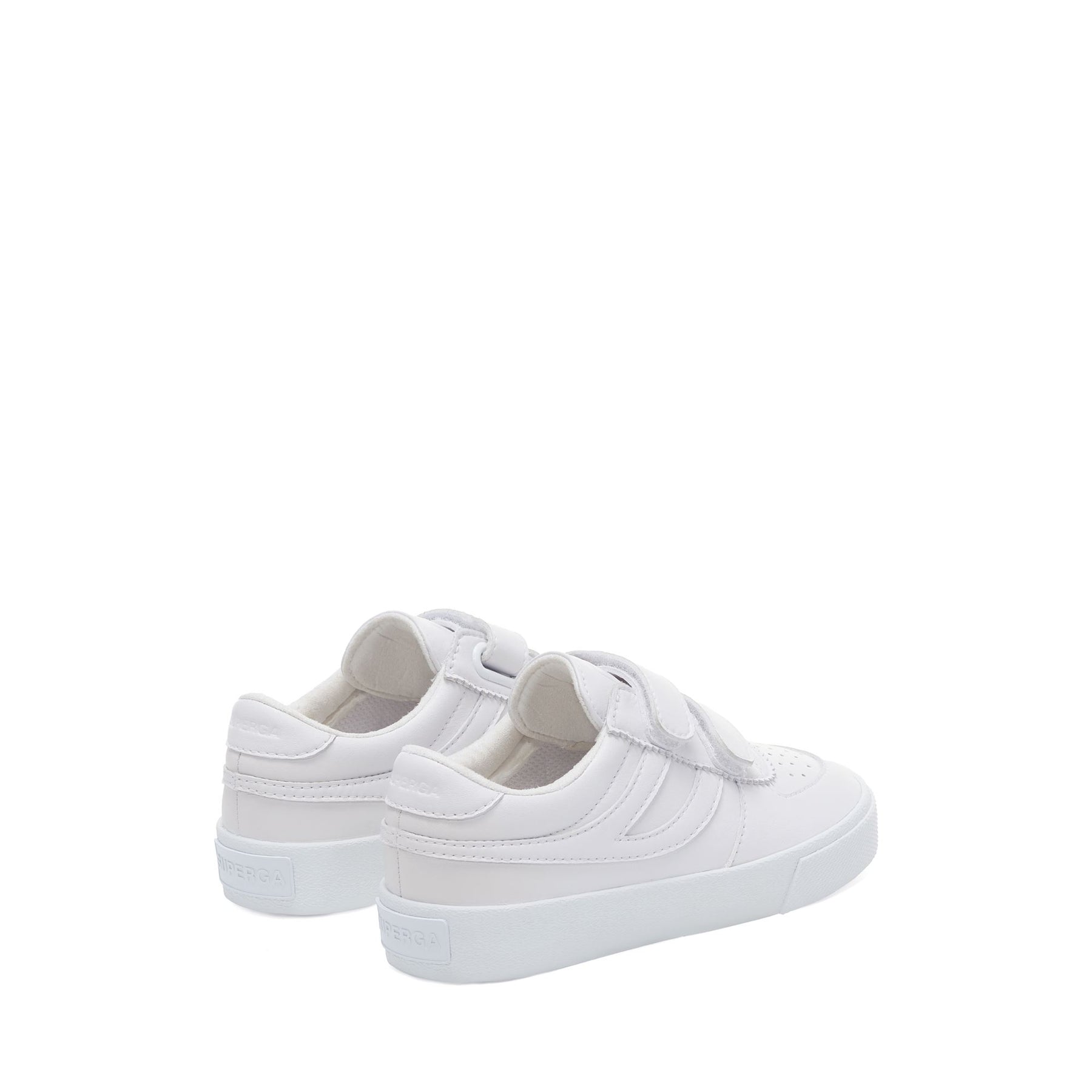 Superga 2846 KIDS SEATTLE STRAPS VEGAN MATERIALTOTAL WHITE