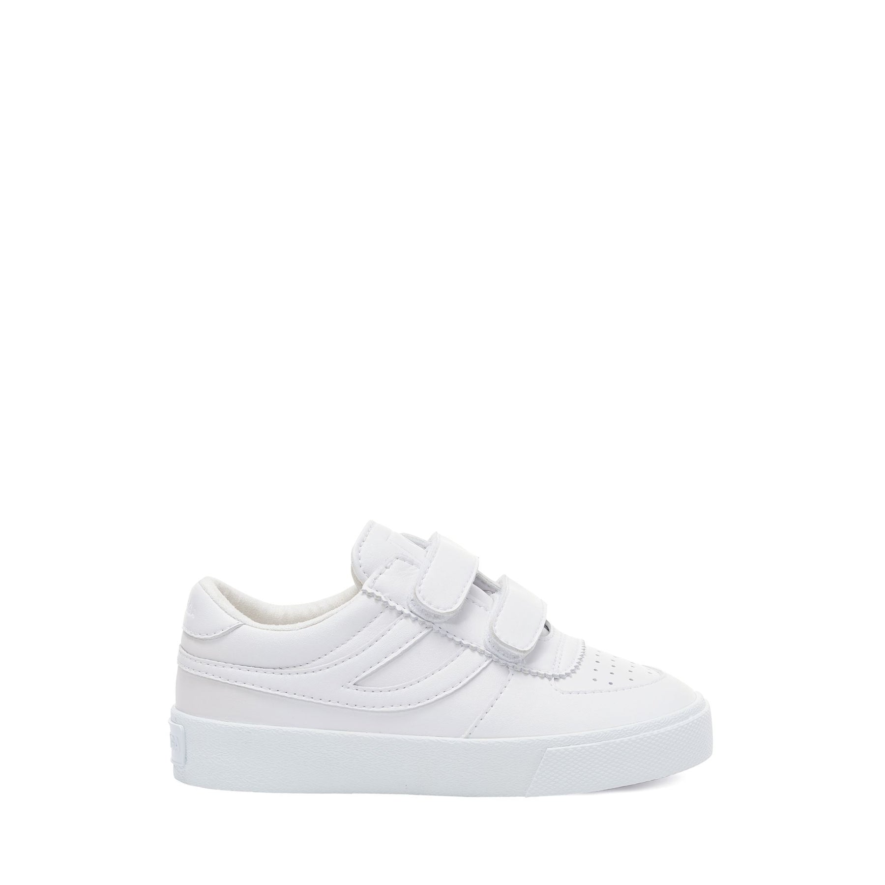 Superga 2846 KIDS SEATTLE STRAPS VEGAN MATERIALTOTAL WHITE