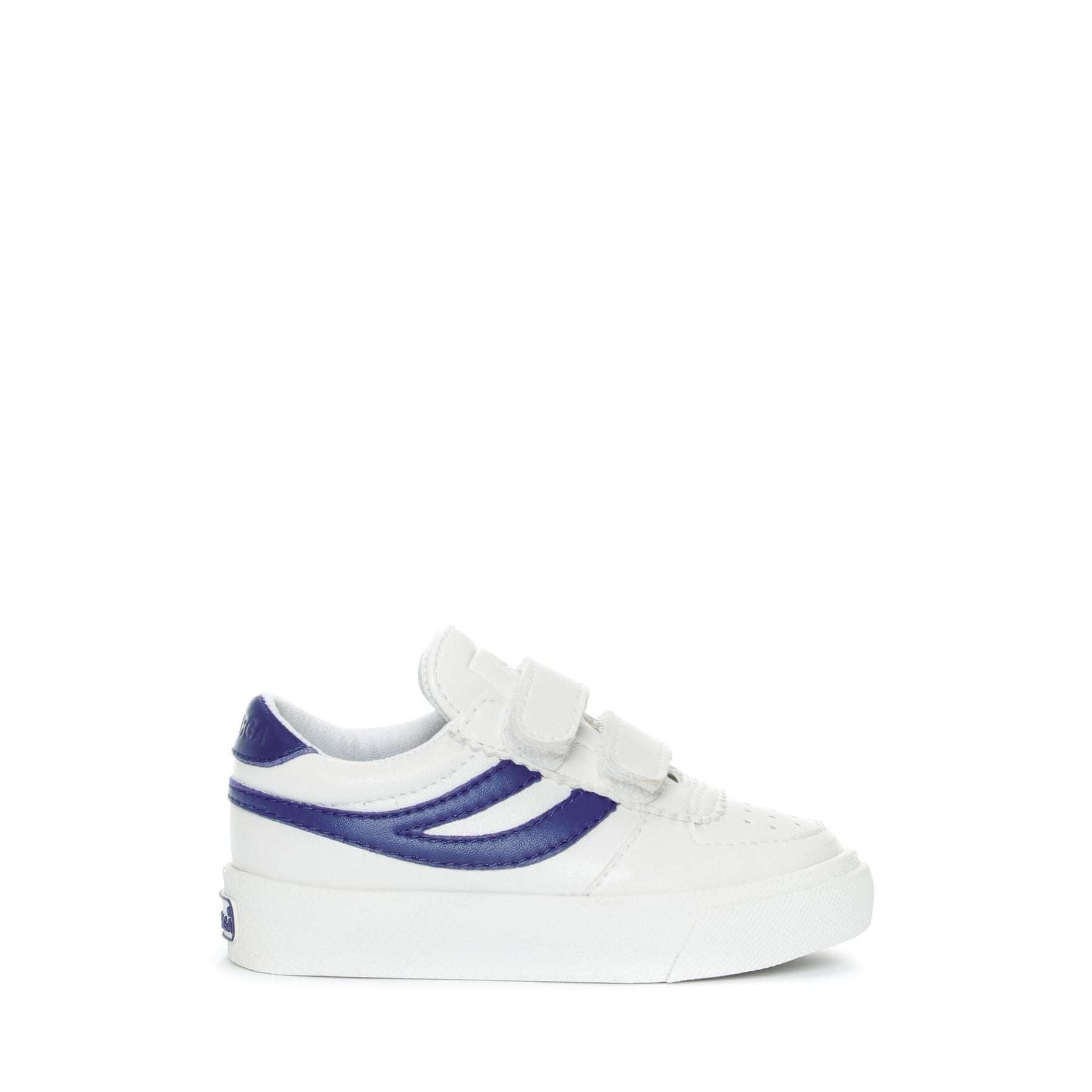 Superga 2846 KIDS SEATTLE STRAPS VEGAN MATERIALWHITE-BLUE ROYAL