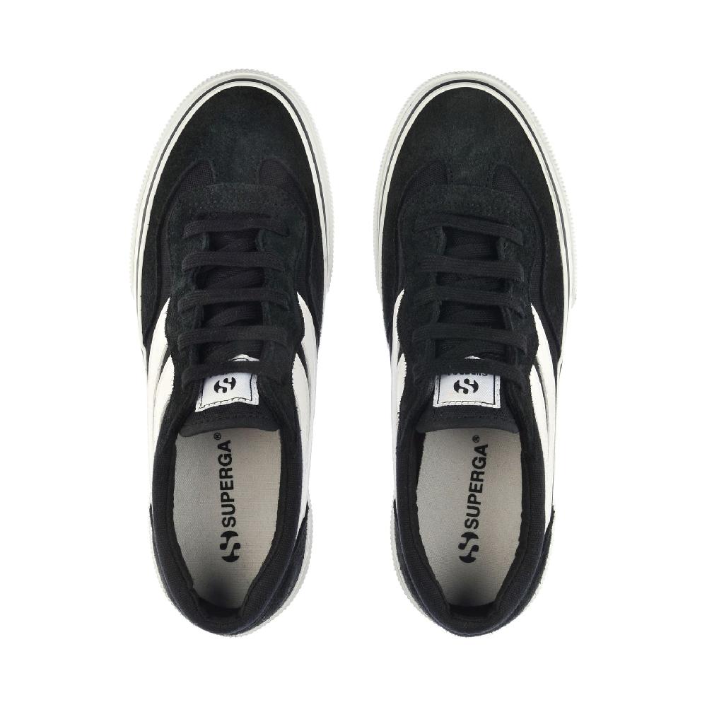 Superga 3041 REVOLLEY COLORBLOCK PLATFORMBLACK-WHITE