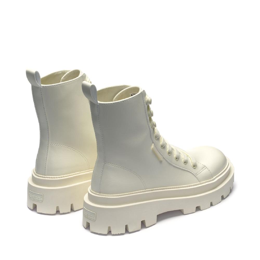 Superga 3051 ALPINA APEX HIGH VEGAN MATERIALTOTAL BEIGE NATURAL