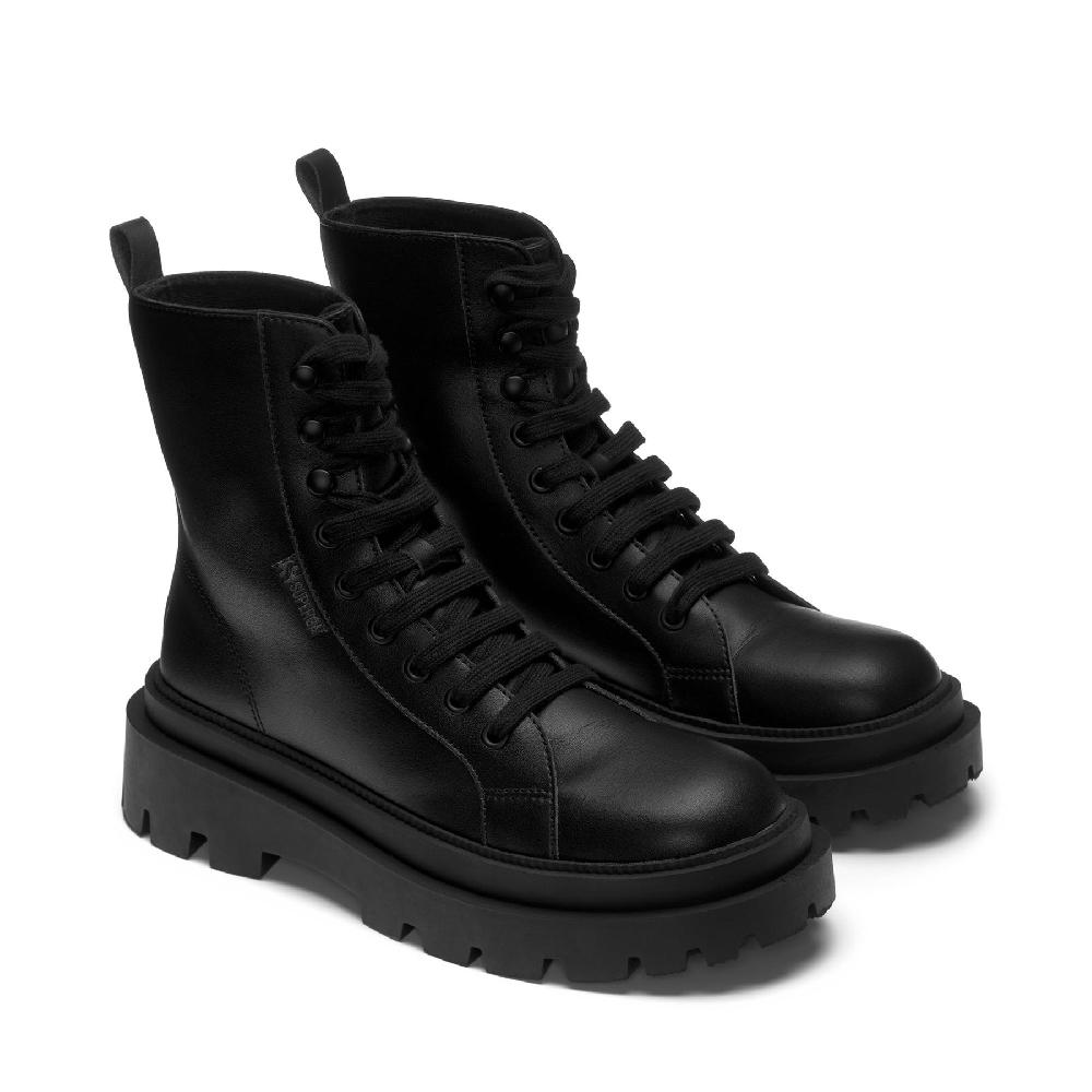 Superga 3051 ALPINA APEX HIGH VEGAN MATERIALTOTAL BLACK