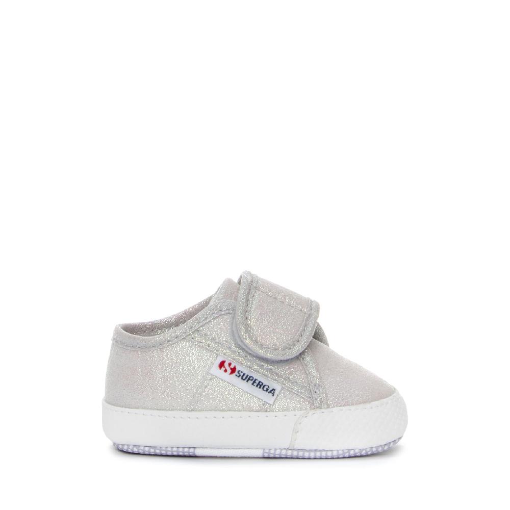 Superga 4006 BABY STRAP LAMEPASTEL LILLA IRIDESCENT
