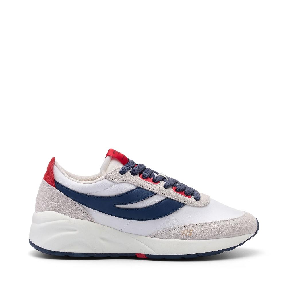 Superga 4089 TRAINING 9TS SLIMWHITE AVORIO-NAVY-RED