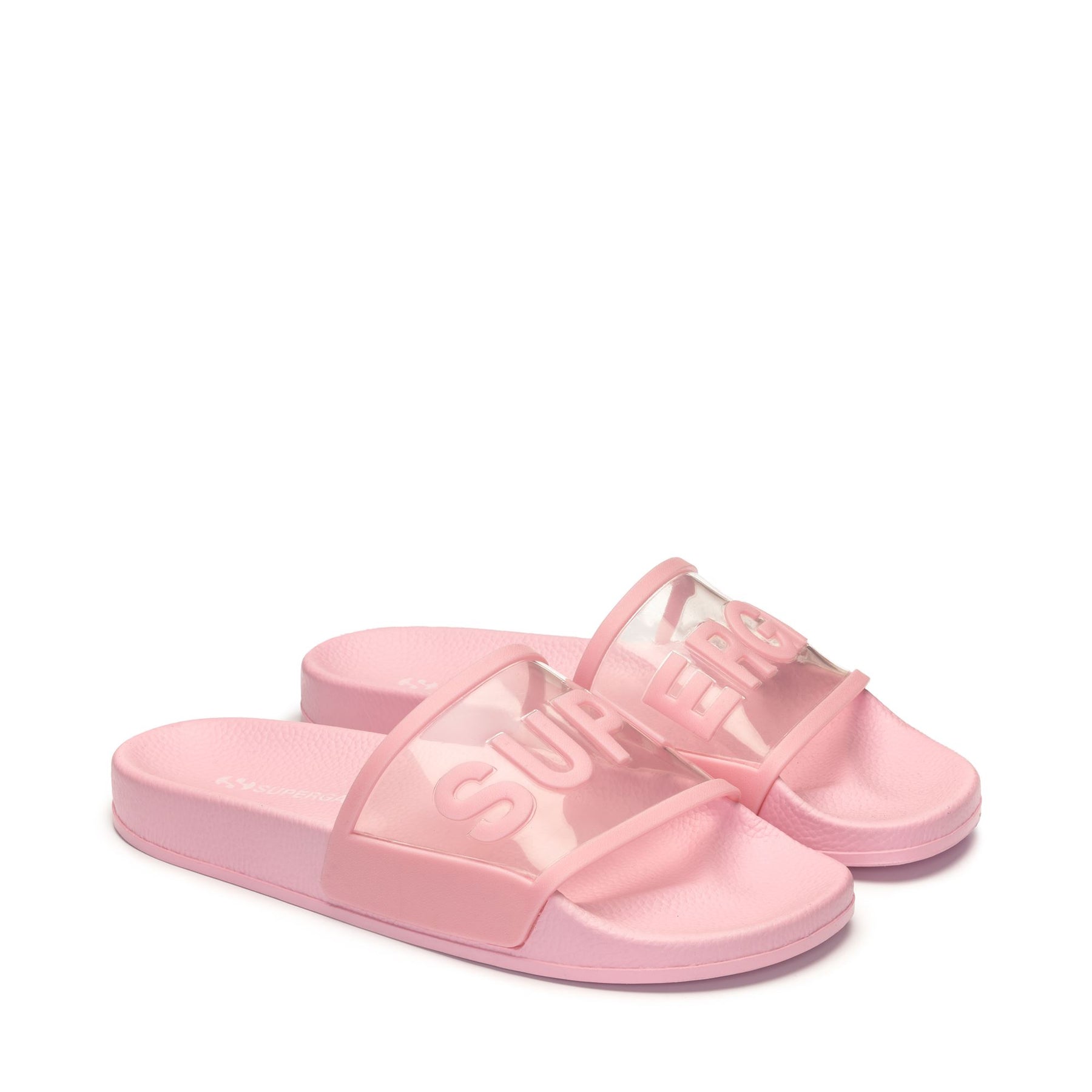 Superga 1908 SLIDES CLEAR IDENTITYPINK TICKLED