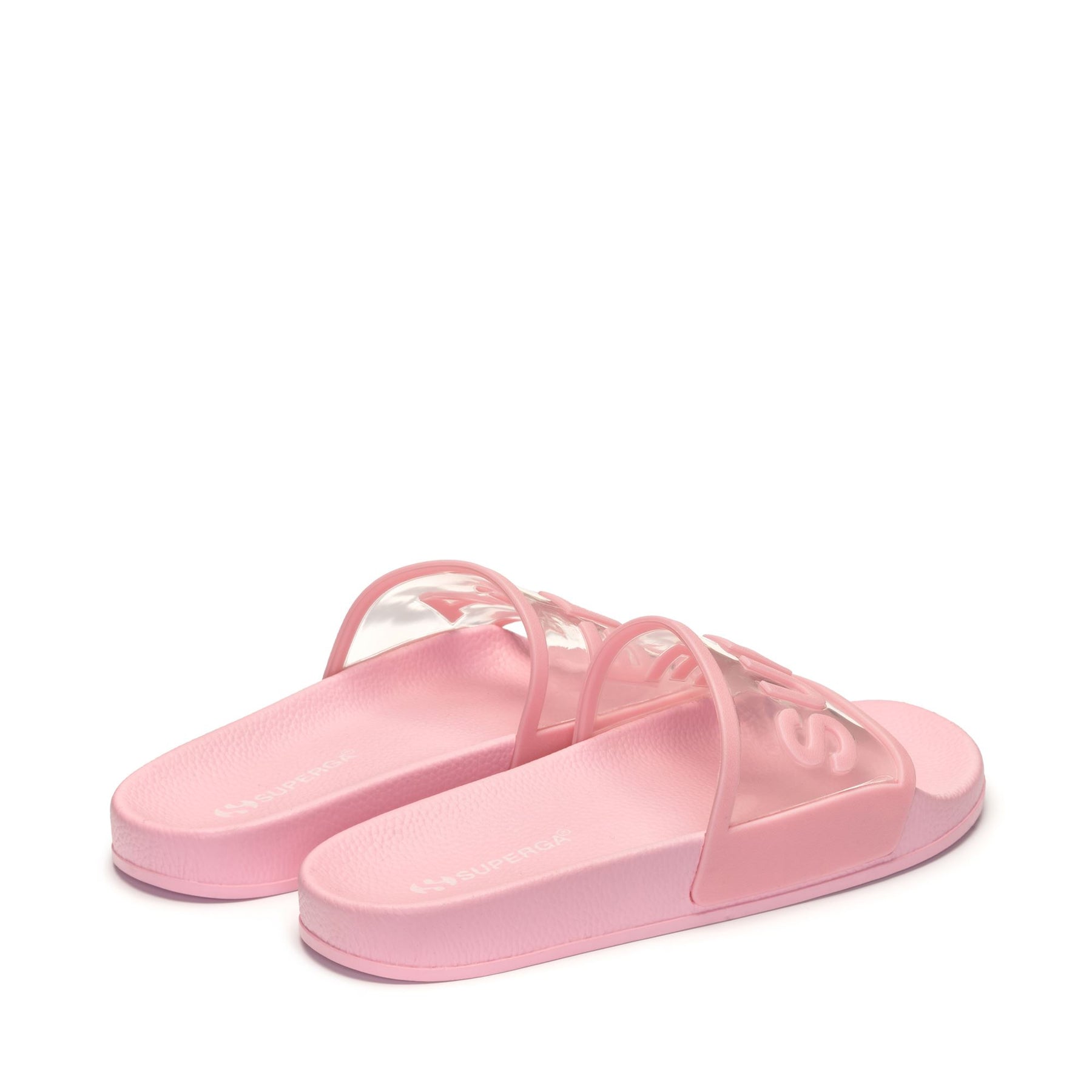 Superga 1908 SLIDES CLEAR IDENTITYPINK TICKLED