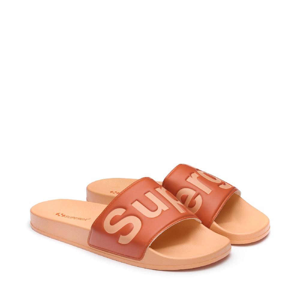 Superga 1908 SLIDES POLYSOFTORANGE MELON-ORANGE MD