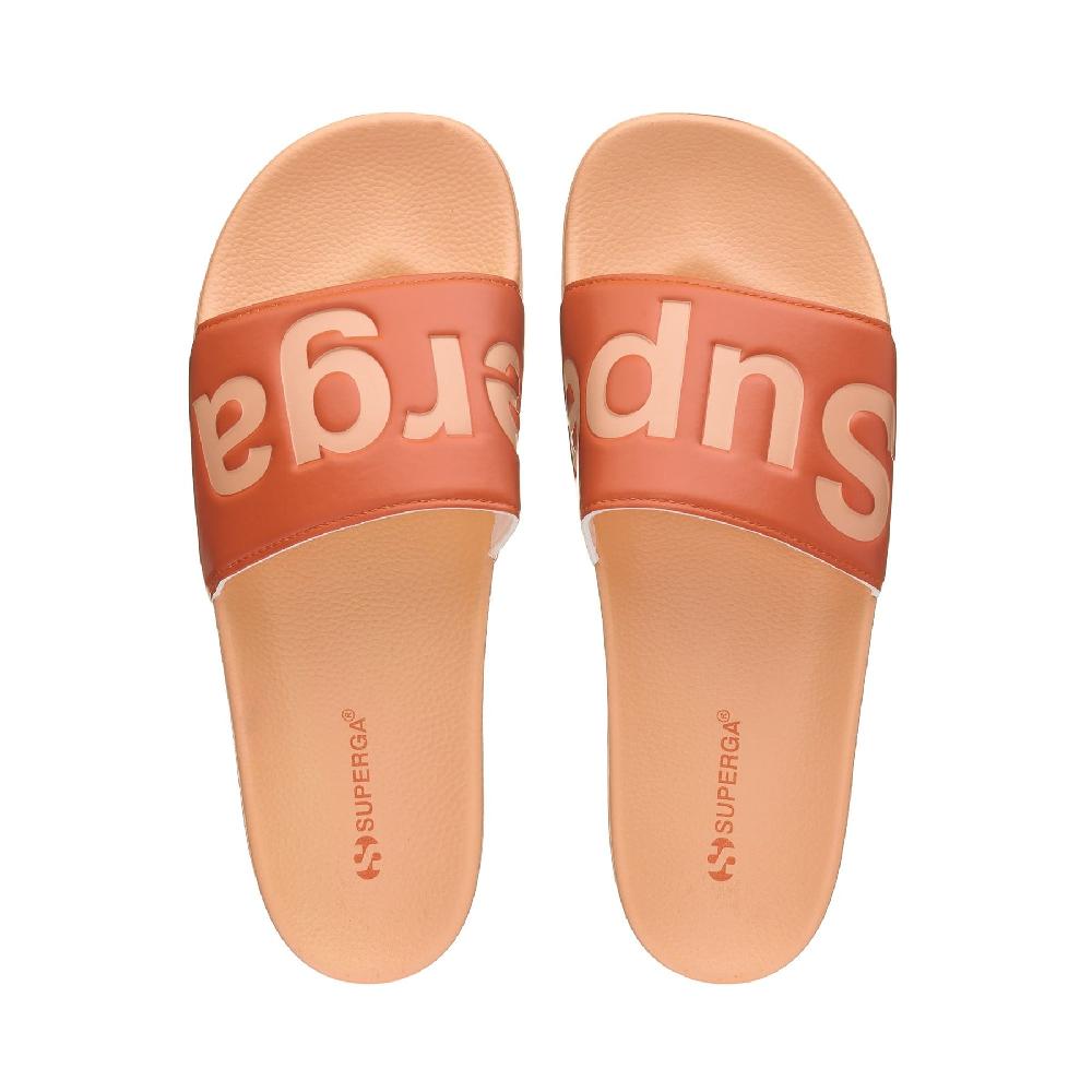 Superga 1908 SLIDES POLYSOFTORANGE MELON-ORANGE MD