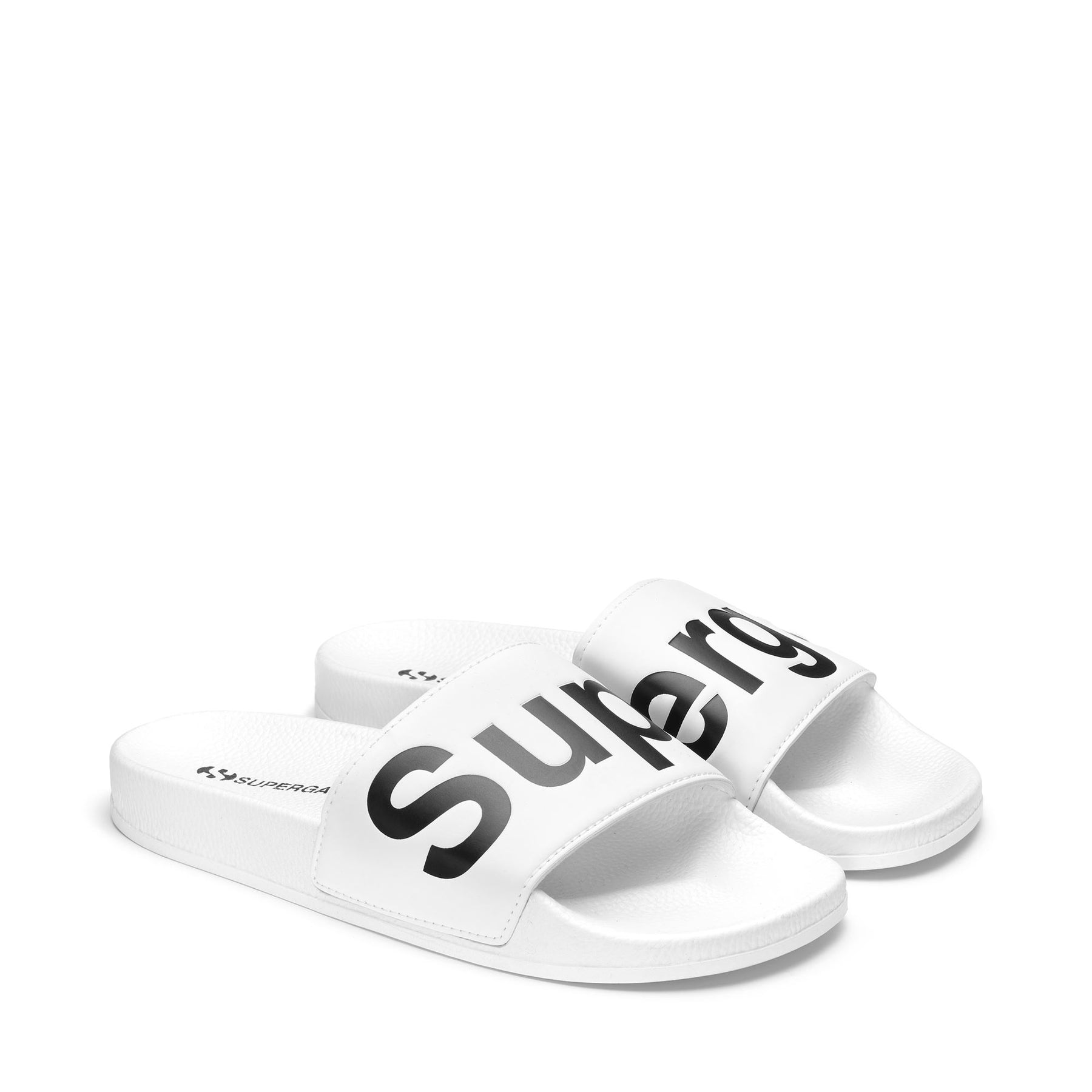 Superga 1908 SLIDES POLYSOFTWHITE-BLACK