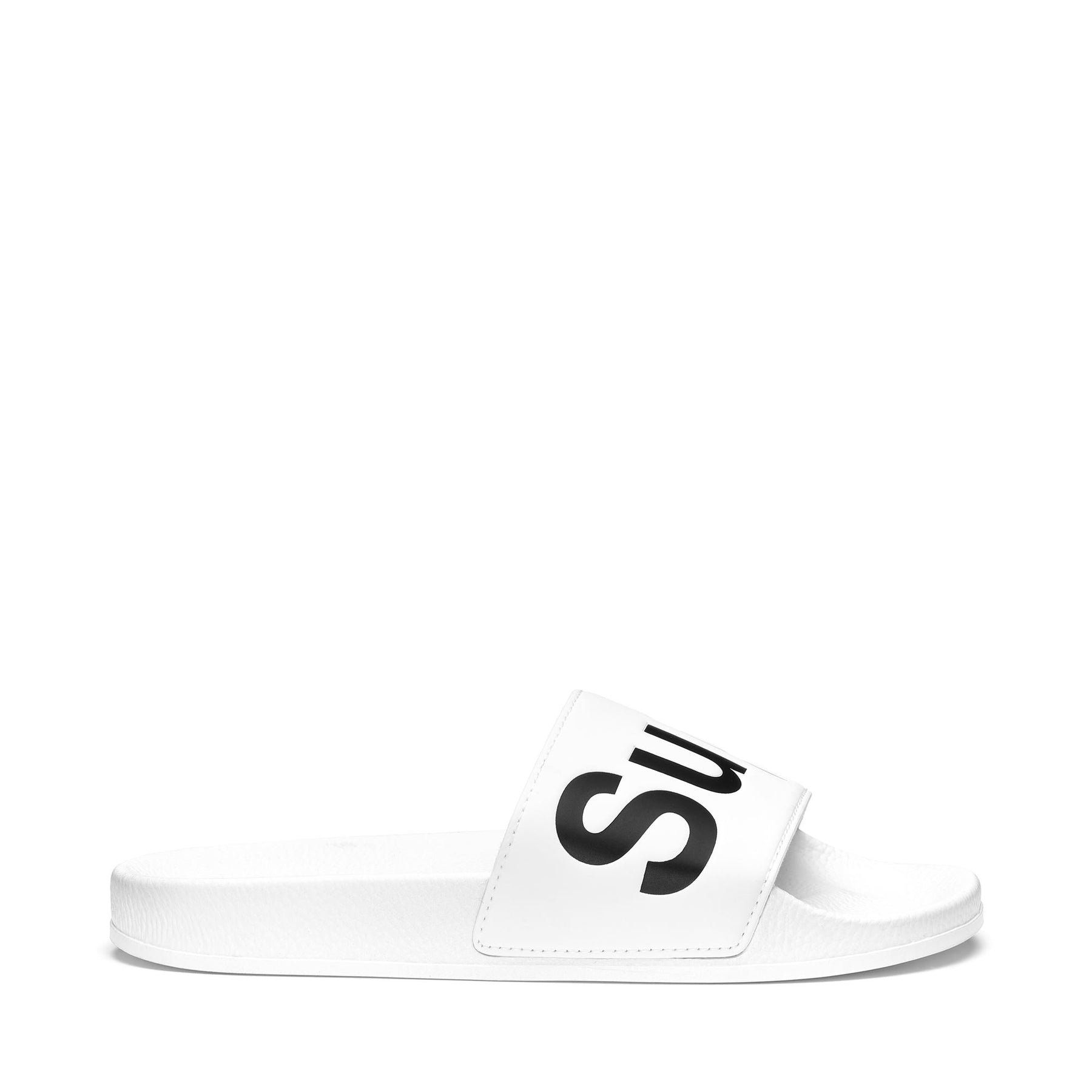 Superga 1908 SLIDES POLYSOFTWHITE-BLACK