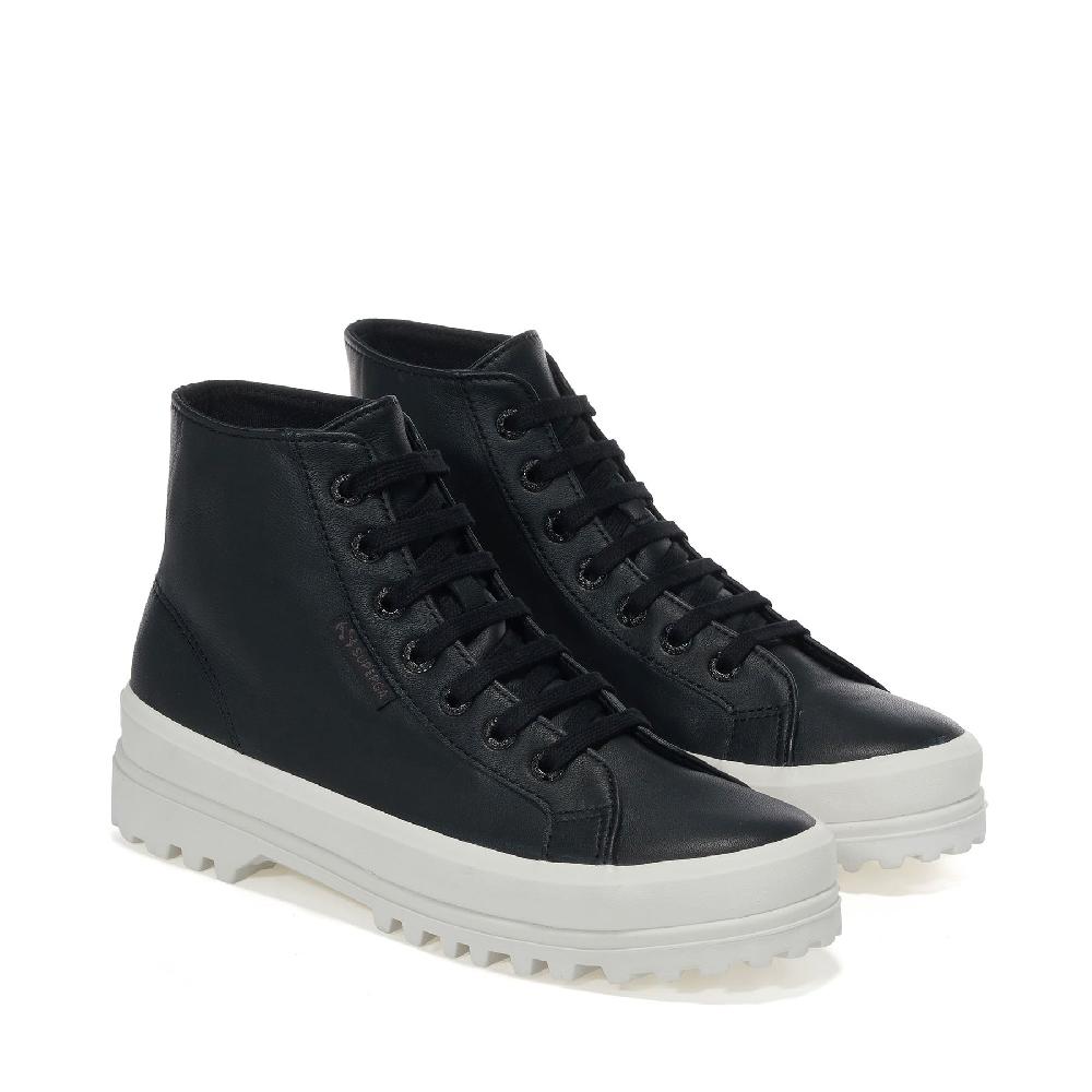 Superga 2341 ALPINA NAPPABLACK-F AVORIO