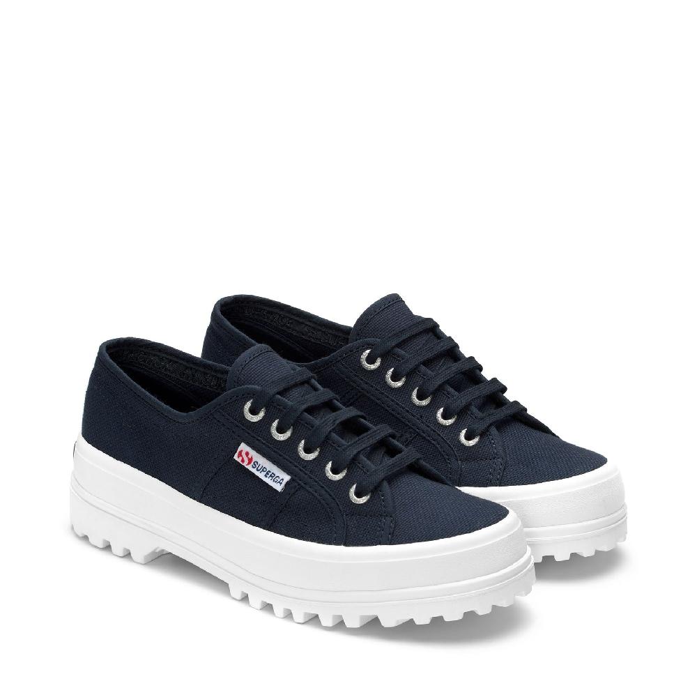 Superga 2555 ALPINANAVY-FWHITE