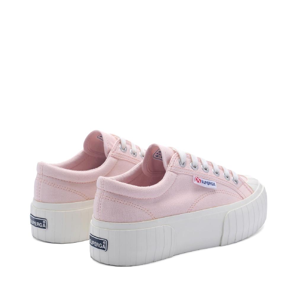 Superga 2631 STRIPE PLATFORMPINK ISH-FAVORIO