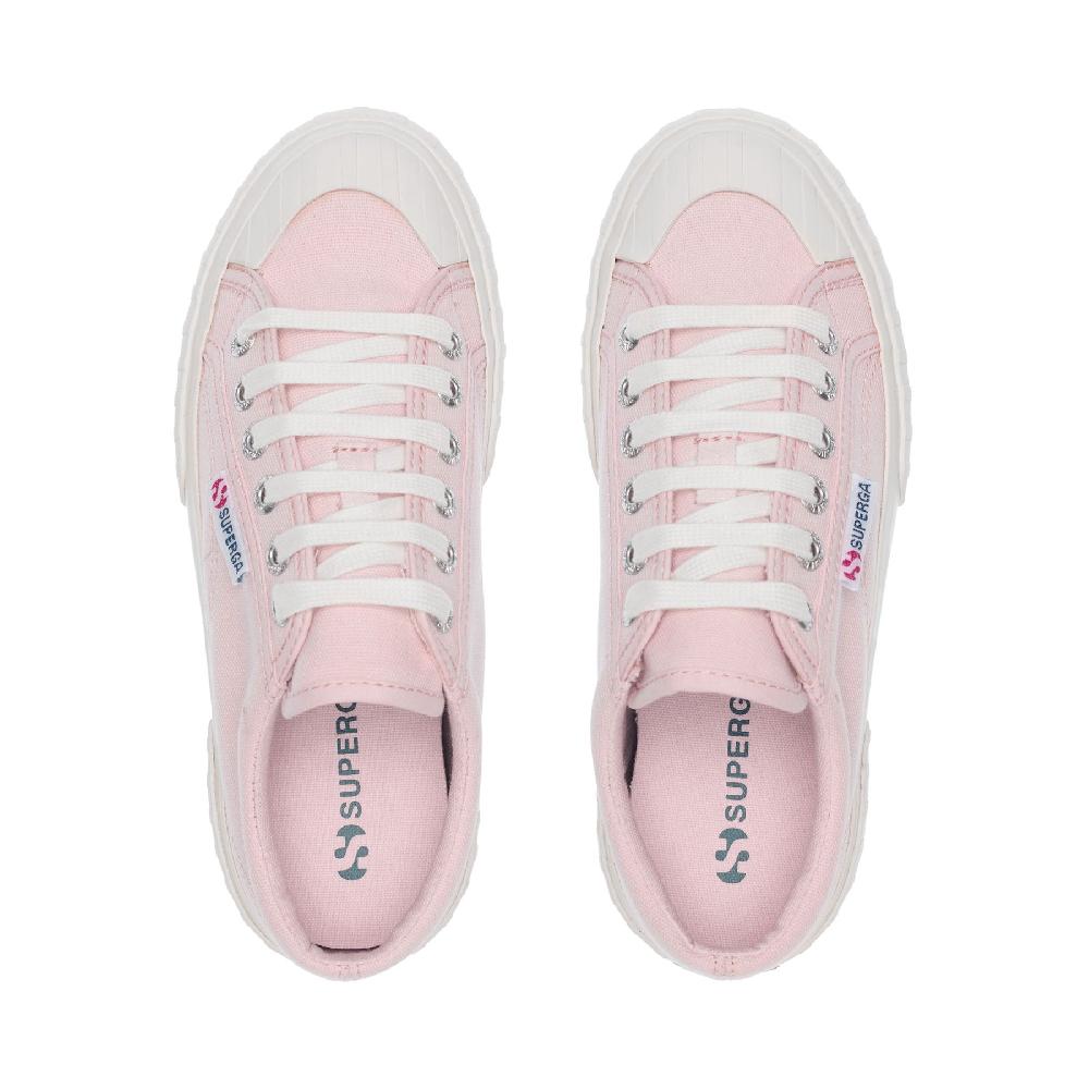 Superga 2631 STRIPE PLATFORMPINK ISH-FAVORIO