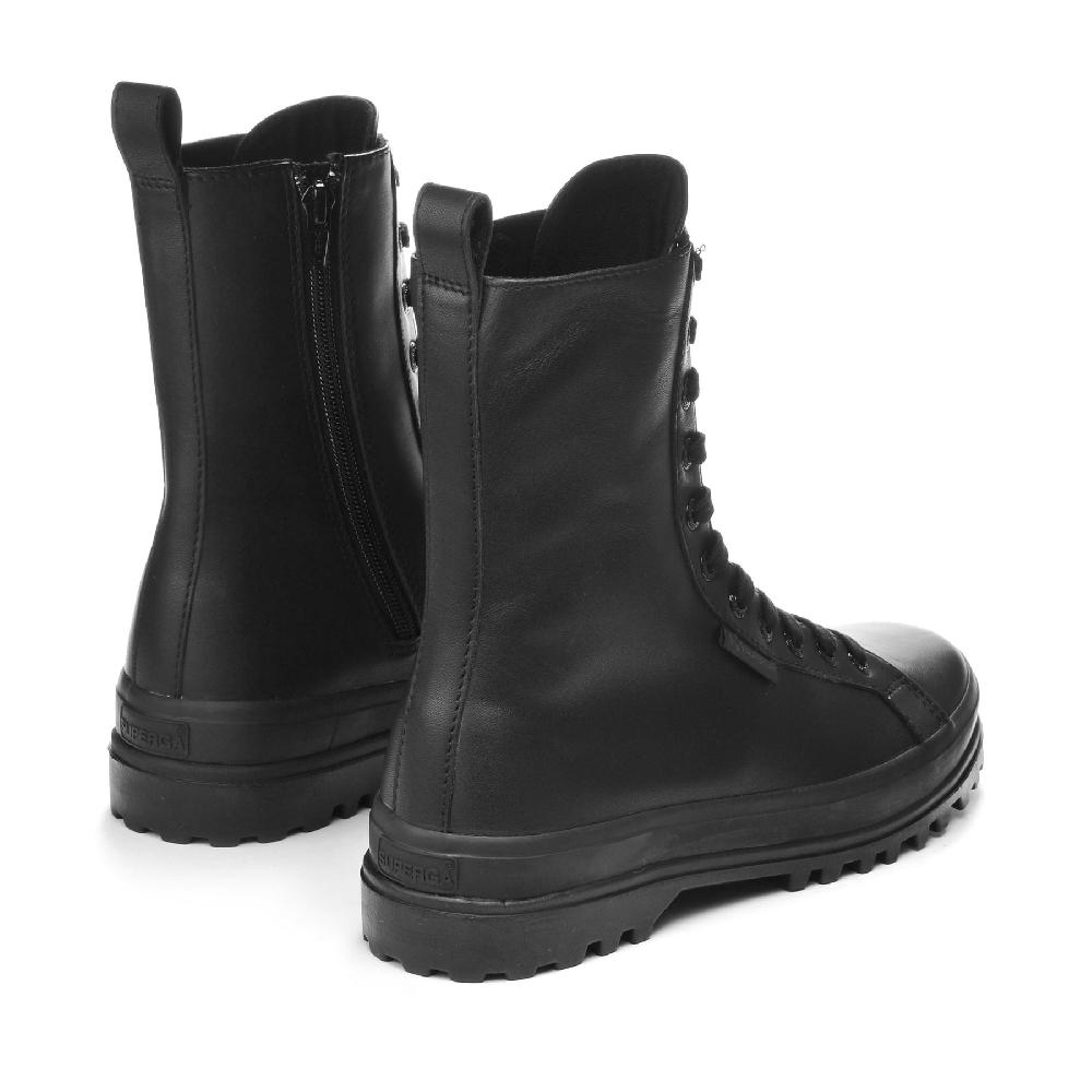 Superga 2641 ALPINA HIGH NAPPATOTAL BLACK