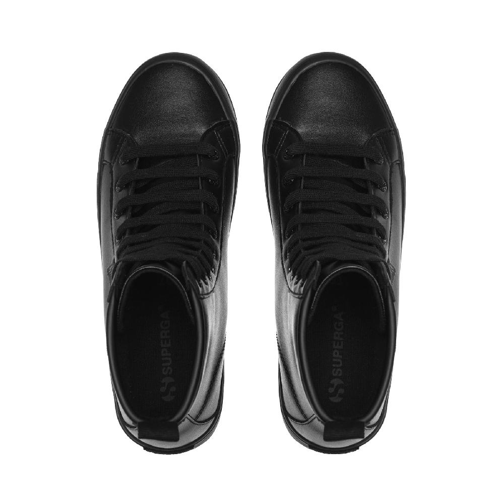 Superga 2643 ALPINA VEGAN MATERIALTOTAL BLACK