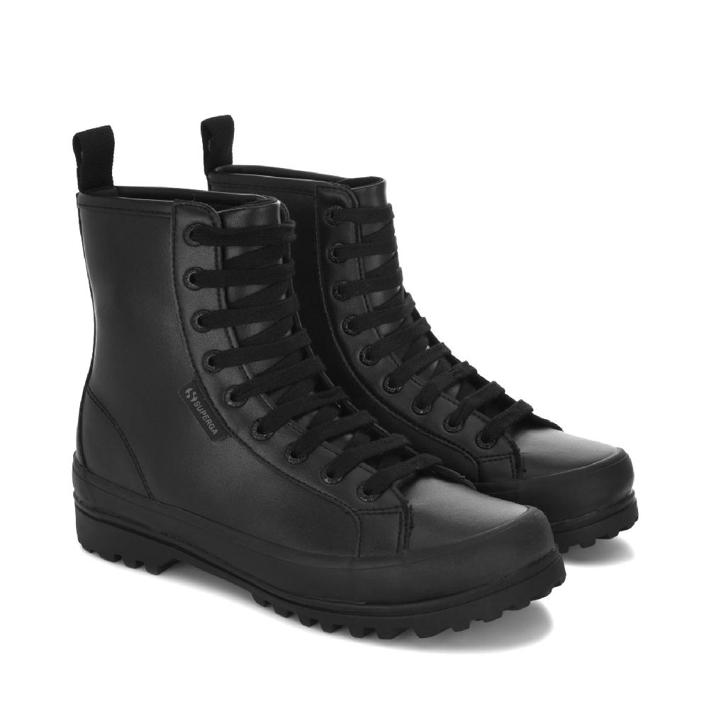 Superga 2643 ALPINA VEGAN MATERIALTOTAL BLACK