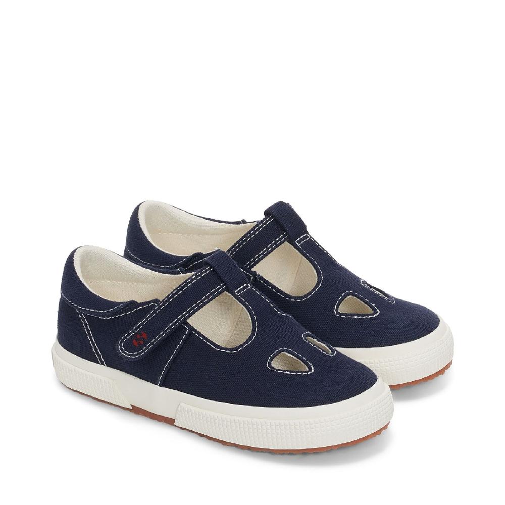 Superga 2662 KIDS COTTON EYESBLUE NAVY-FAVORIO