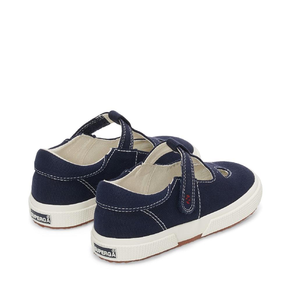 Superga 2662 KIDS COTTON EYESBLUE NAVY-FAVORIO