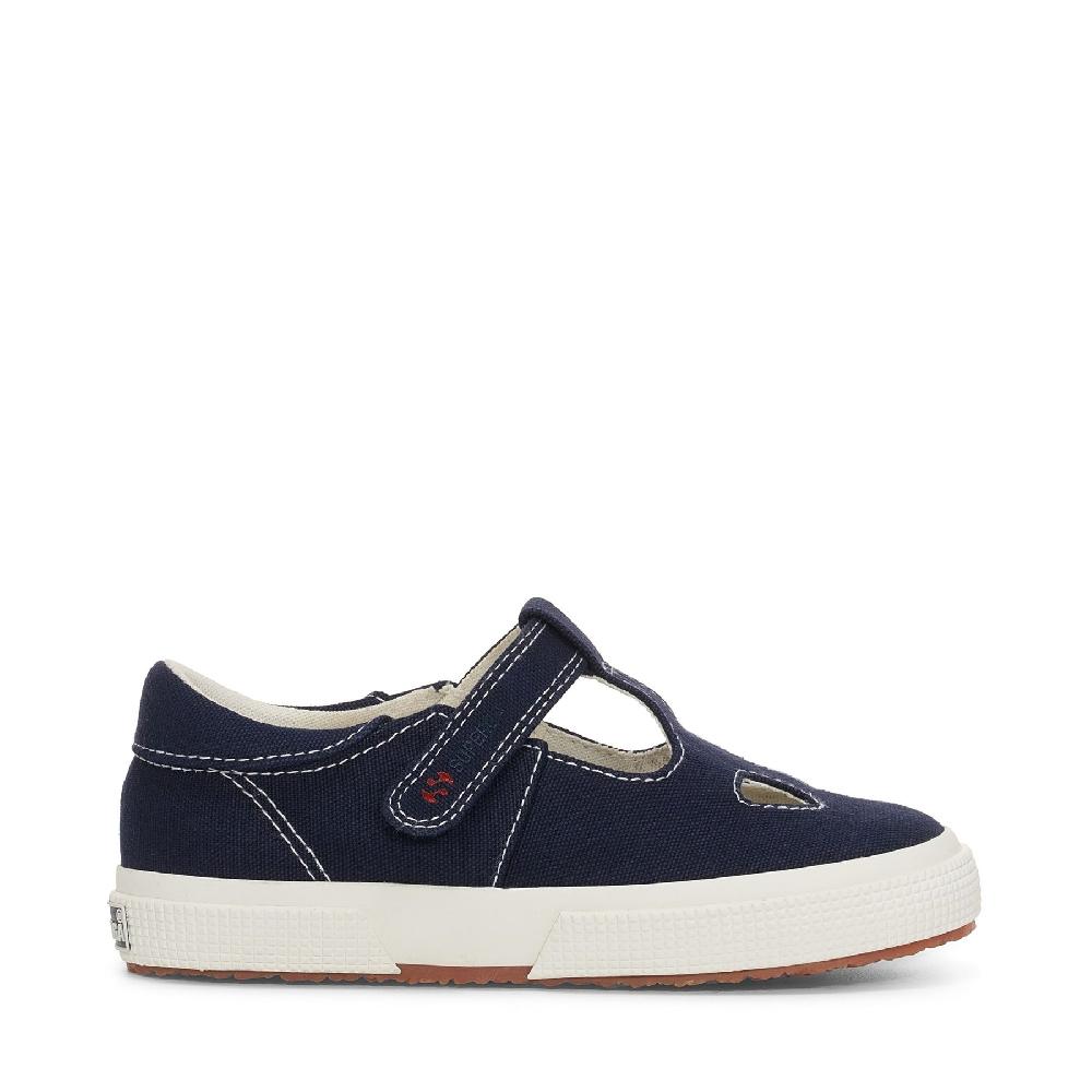 Superga 2662 KIDS COTTON EYESBLUE NAVY-FAVORIO