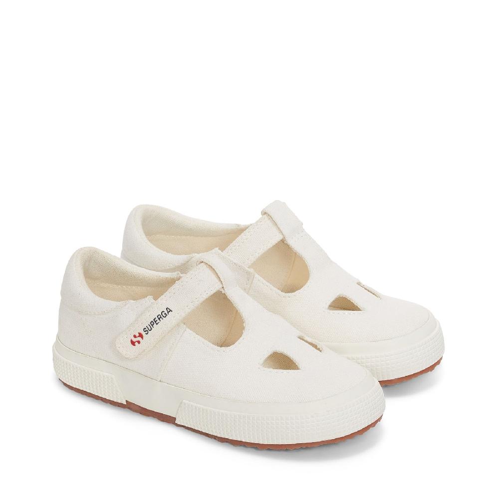 Superga 2662 KIDS COTTON EYESFULL WHITE AVORIO