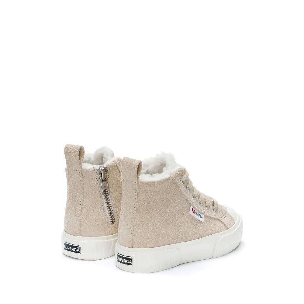 Superga 2696 KIDS STRIPE SUEDEPINK ALMOND-FAVORIO