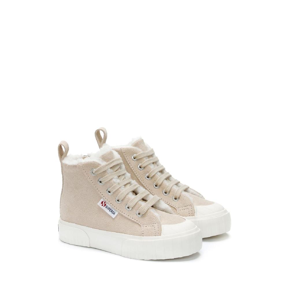Superga 2696 KIDS STRIPE SUEDEPINK ALMOND-FAVORIO