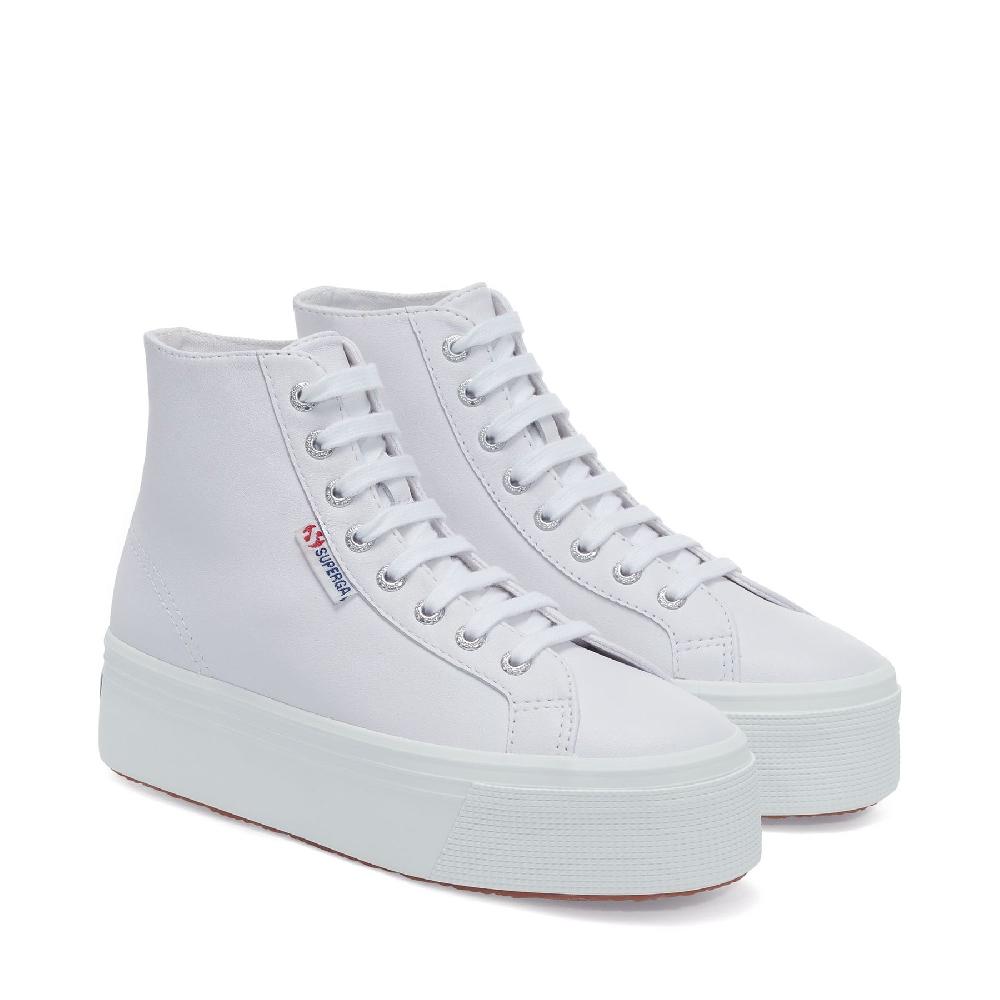 Superga 2708 HI TOP NAPPAOPTICAL WHITE