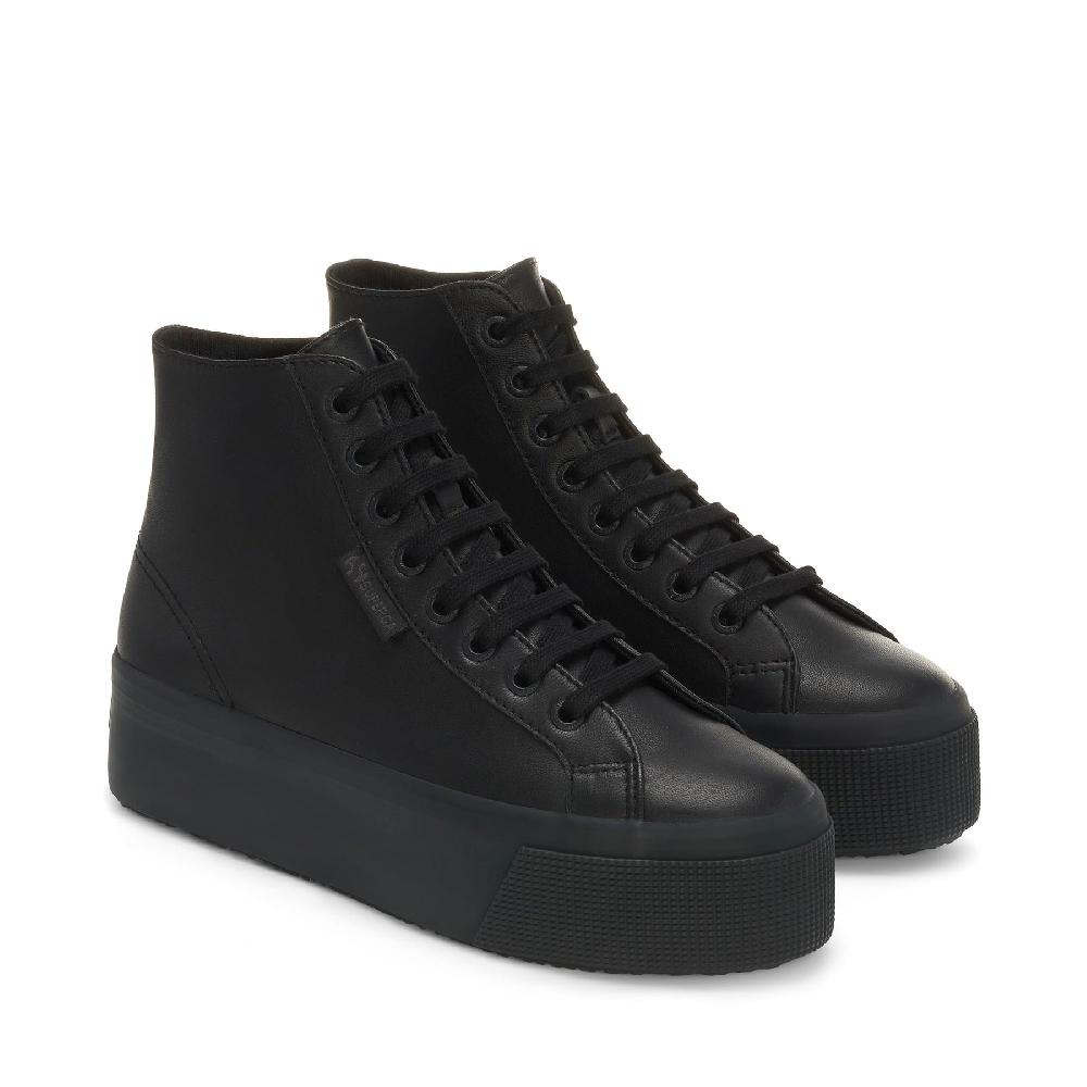 Superga 2708 HI TOP NAPPATOTAL BLACK