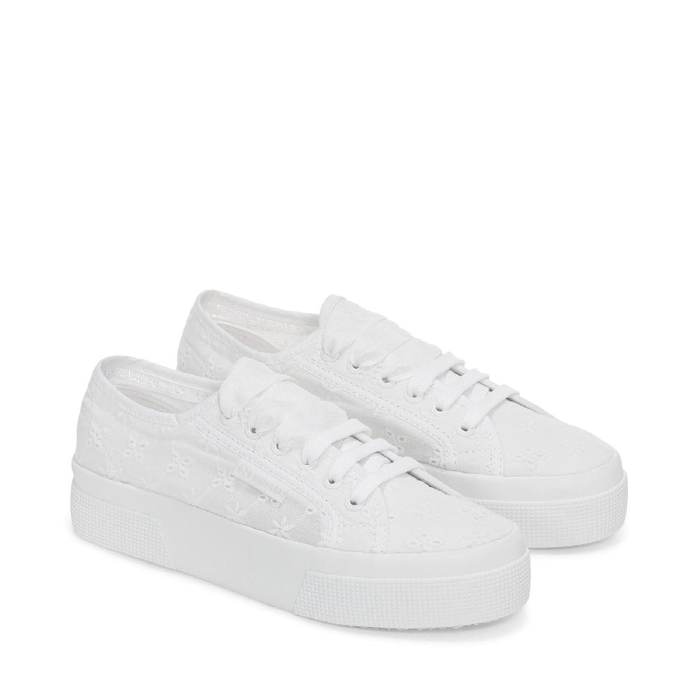 Superga 2740 FLOWER SANGALLOTOTAL WHITE