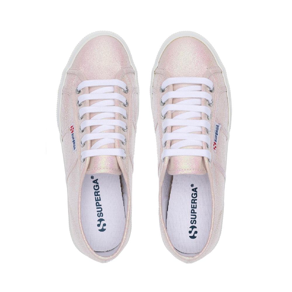 Superga 2740 PLATFORM LAMEBEIGE LT IRIDESCENT