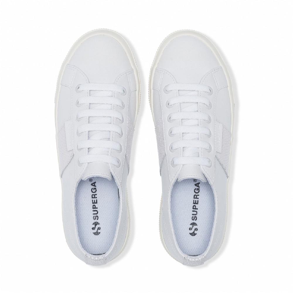 Superga 2740 PLATFORM SNAKEWHITE-SILVER-FAVORIO