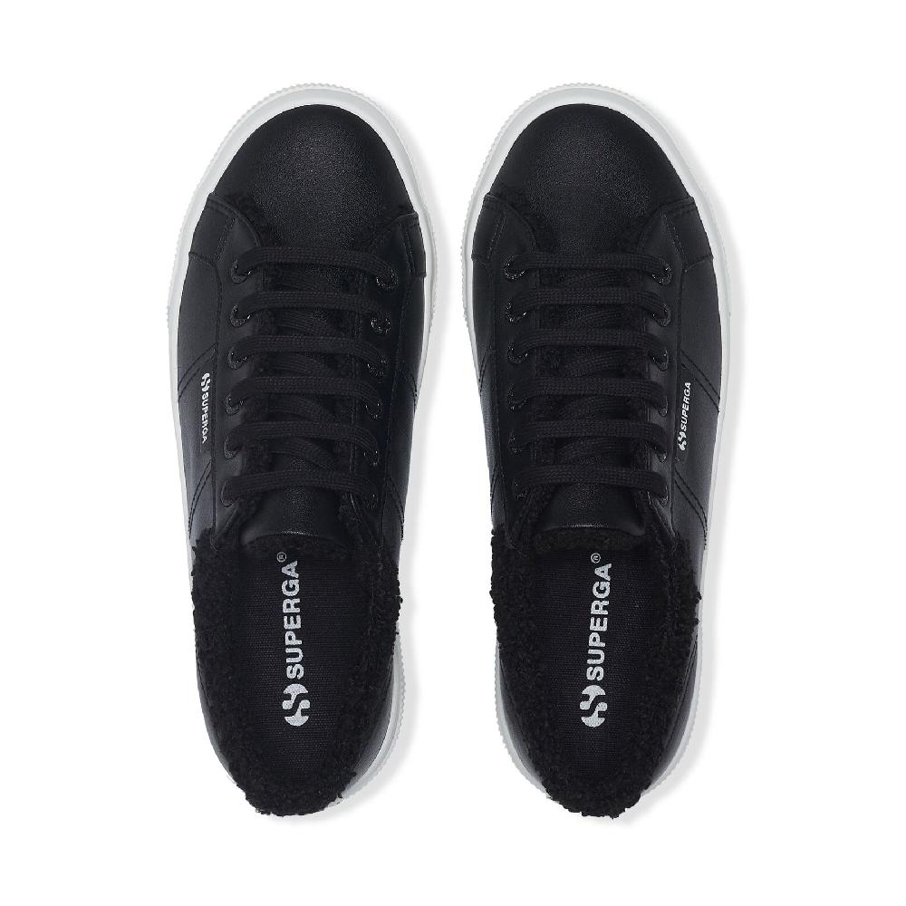 Superga 2740 PLATFORM VEGAN MATERIALBLACK