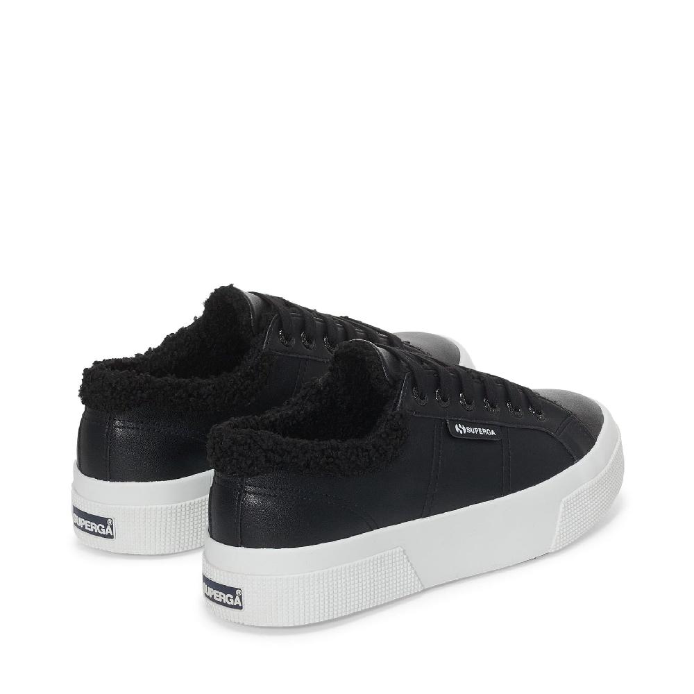 Superga 2740 PLATFORM VEGAN MATERIALBLACK